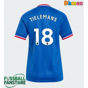 Manchester United Youri Tielemans #18 Replik Auswärtstrikot Damen 2026-27 Kurzarm
